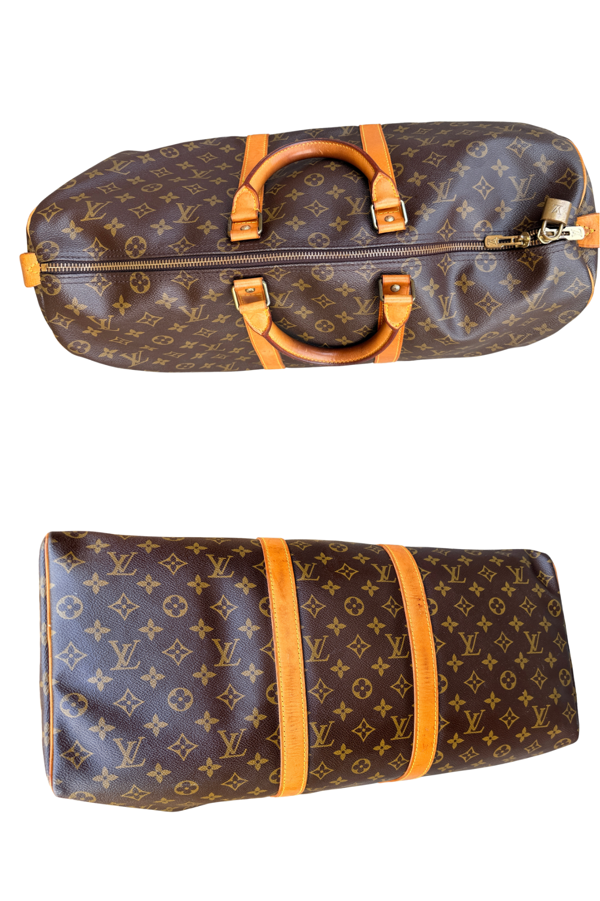 Louis Vuitton Monogram Keepall 50 Travel Bag (1990)