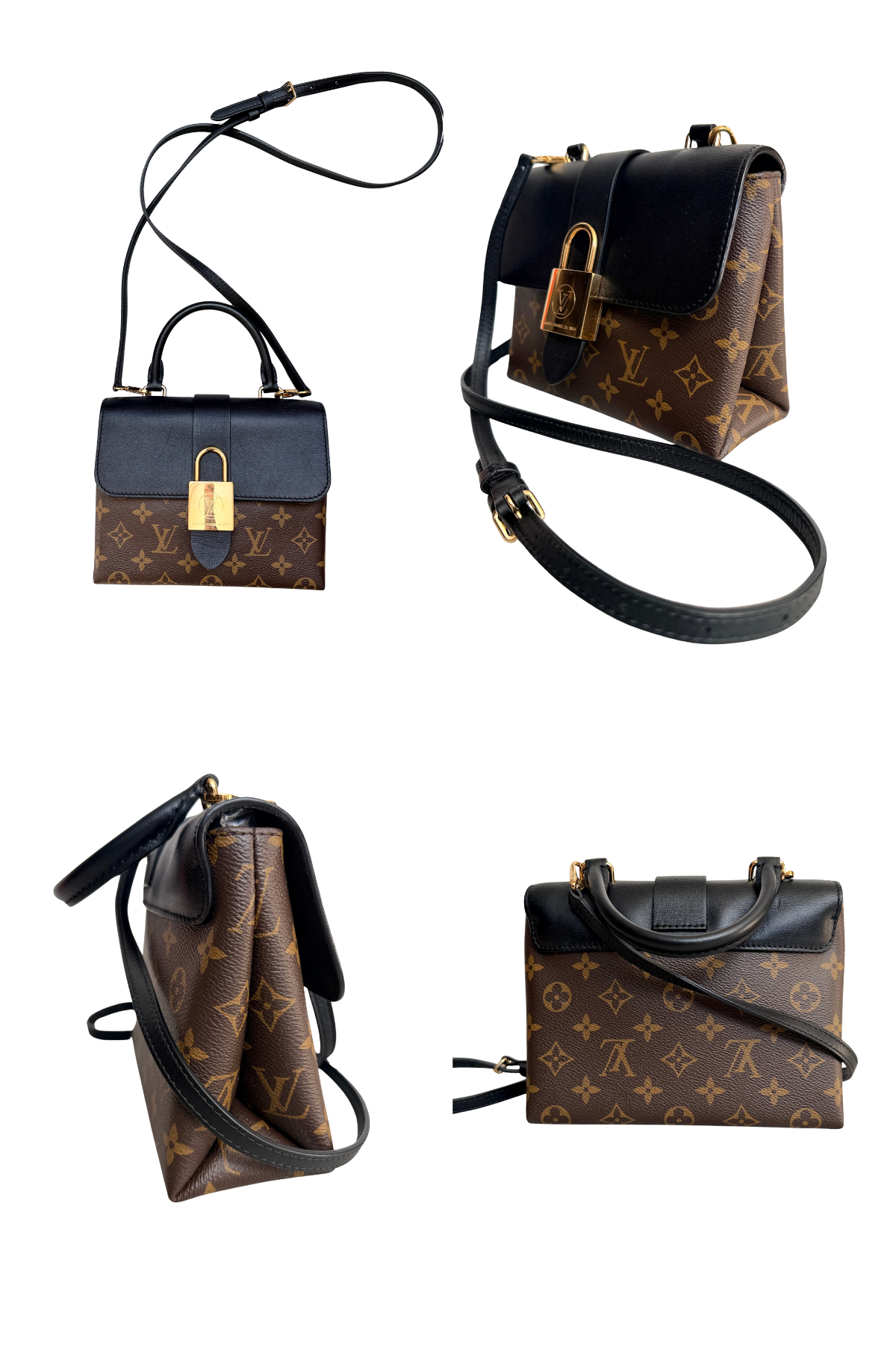 Louis Vuitton Monogram Noir Locky BB