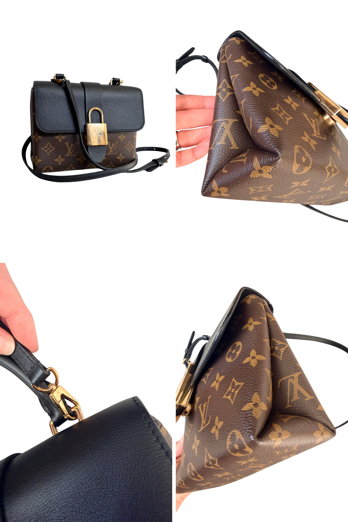 Louis Vuitton Monogram Noir Locky BB