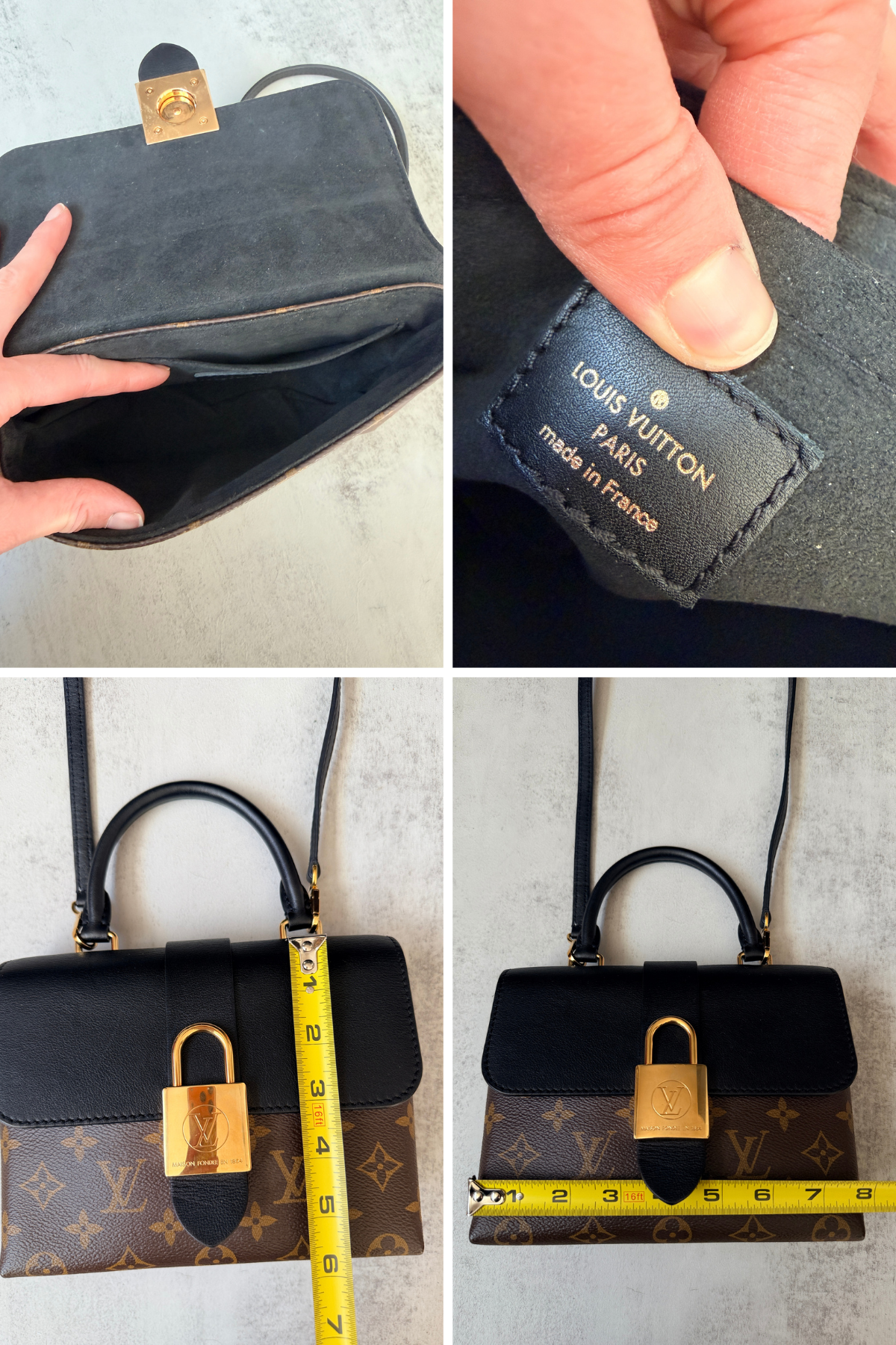 Louis Vuitton Monogram Noir Locky BB
