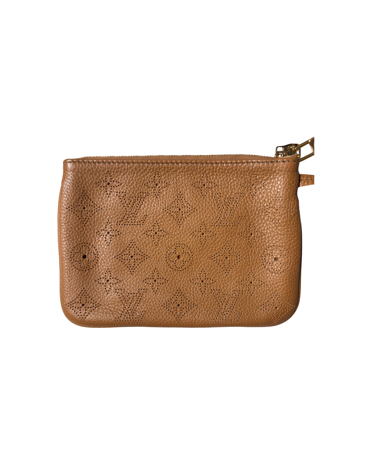 Monogram Mahina Camel Selene PM Pouch