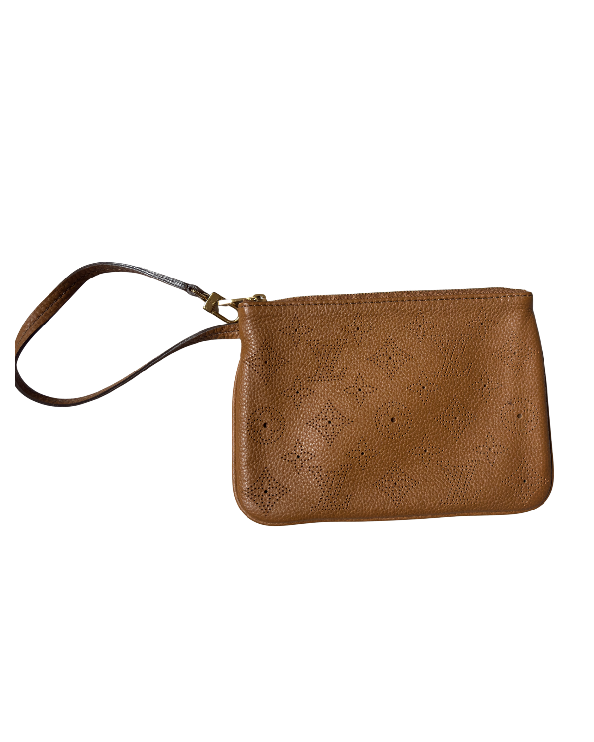 Monogram Mahina Camel Selene PM Pouch