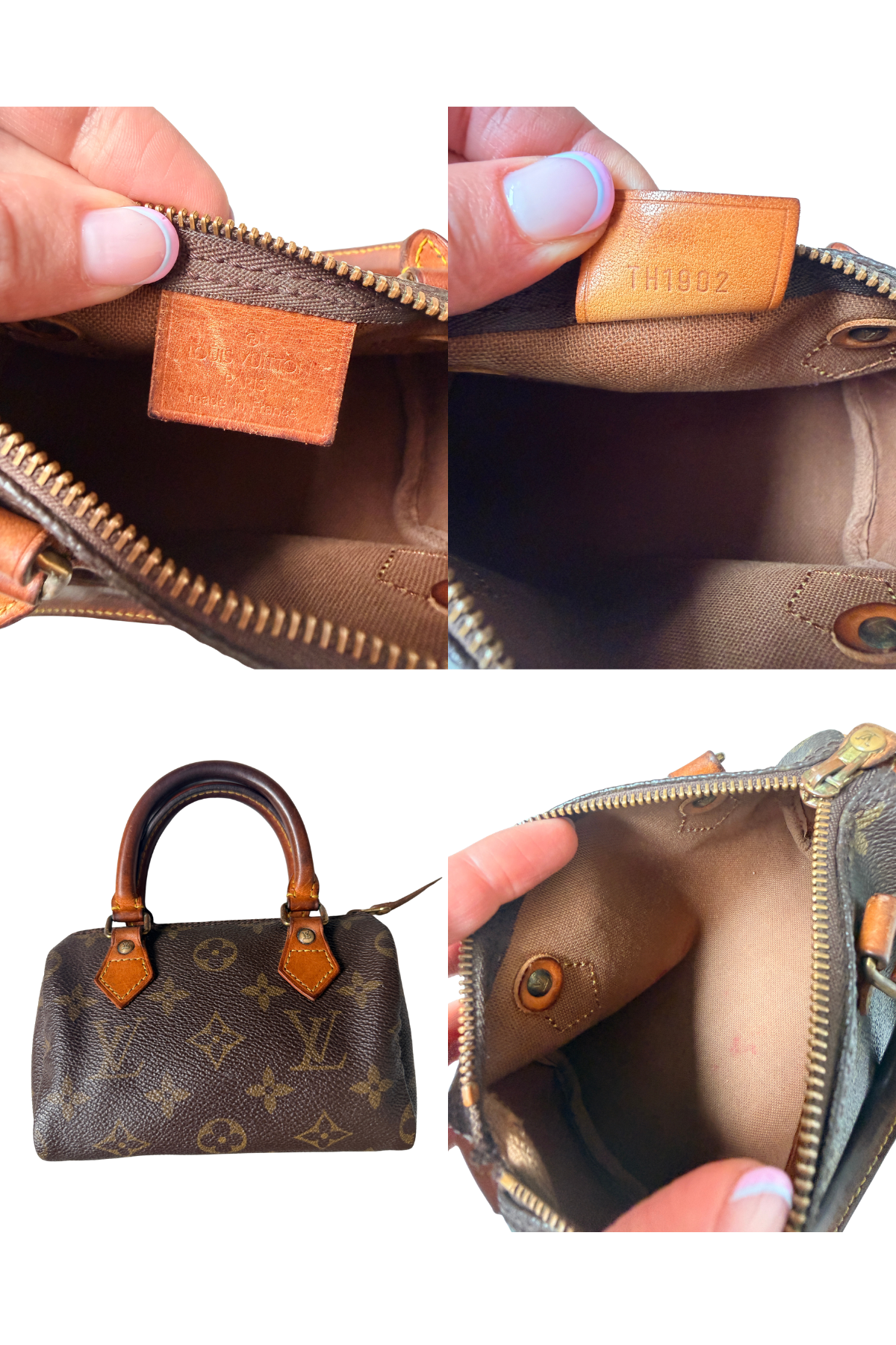 Louis Vuitton Monogram Mini Speedy (1992)