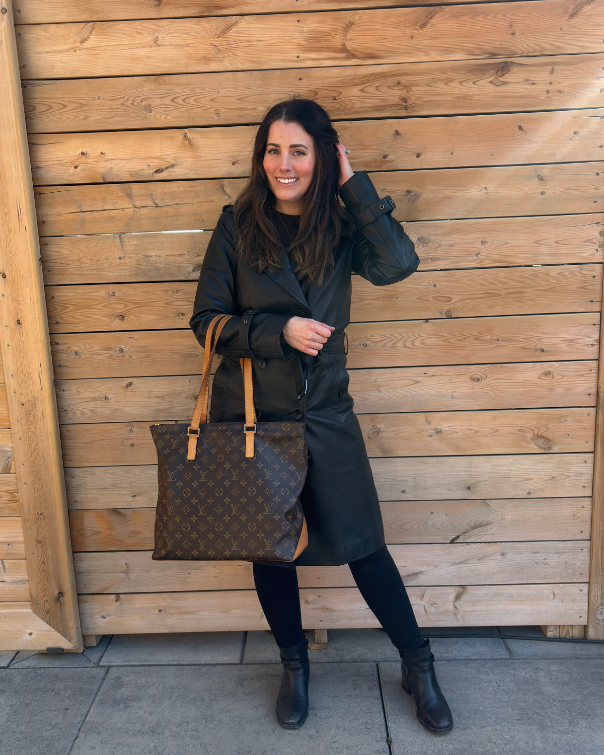 Louis Vuitton Cabas Mezzo Monogram Canvas Tote
