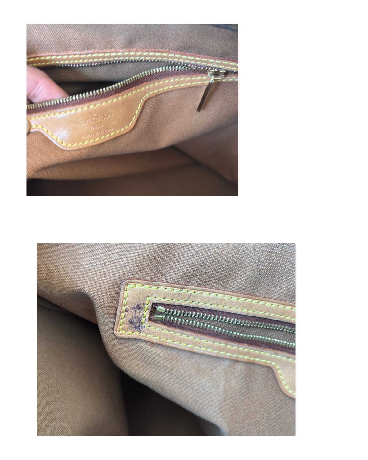 Louis Vuitton Cabas Mezzo Monogram Canvas Tote