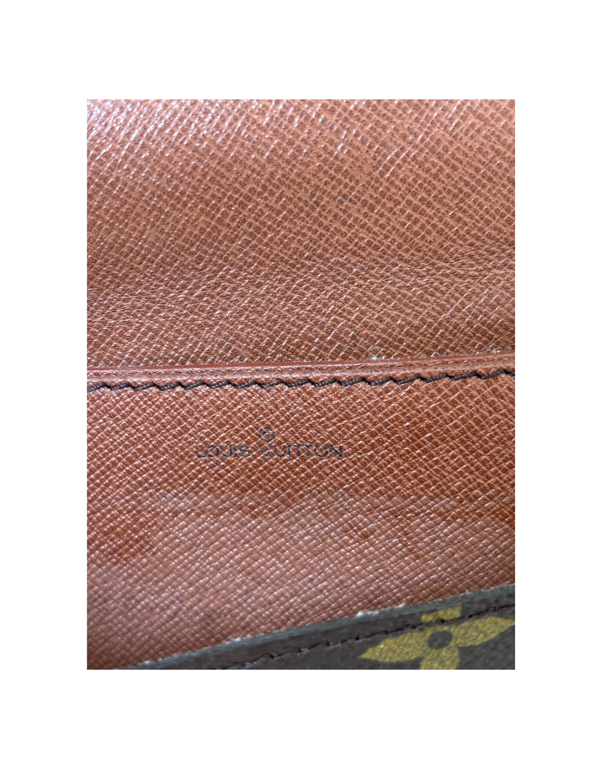 Louis Vuitton Monogram Vintage Double Sided Pochette Shoulder Bag