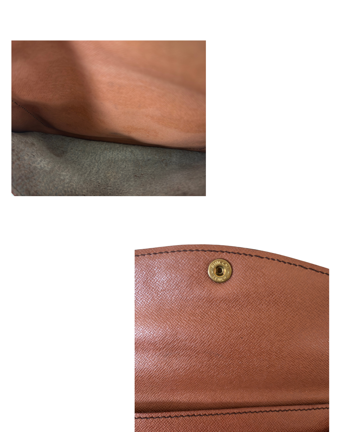 Louis Vuitton Monogram Vintage Double Sided Pochette Shoulder Bag