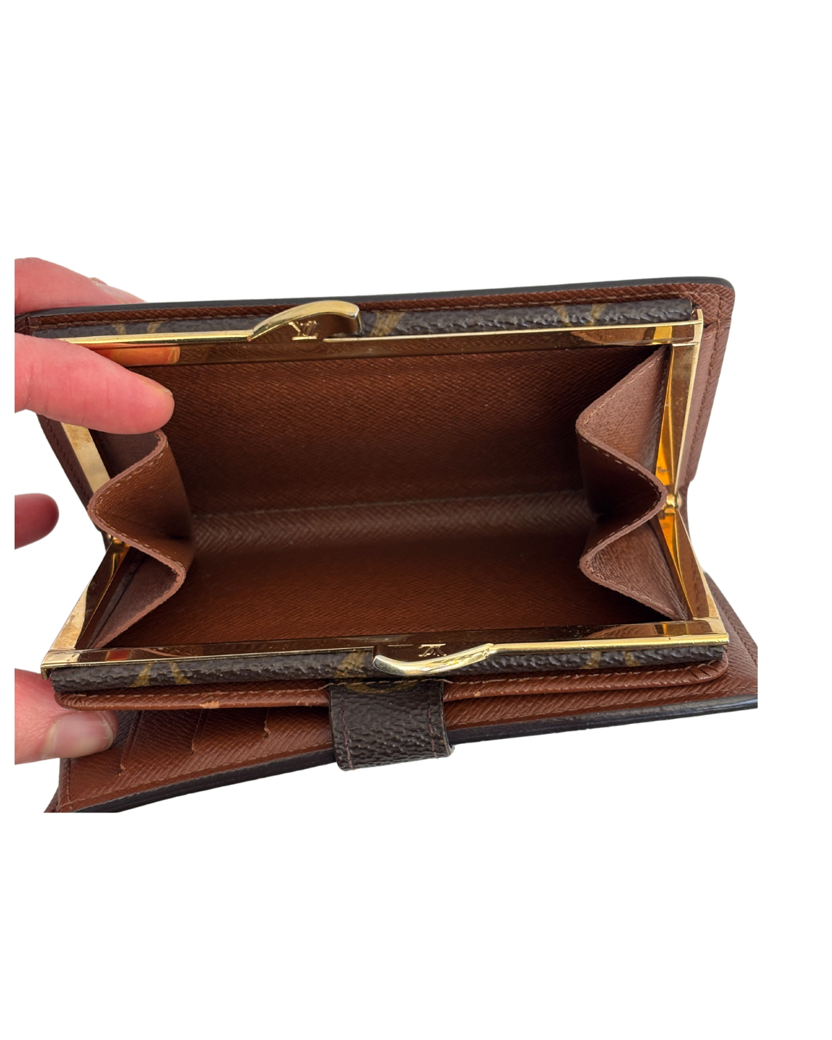 Louis Vuitton Monogram Kisslock Wallet