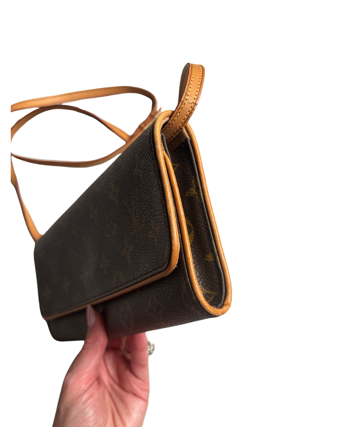 Louis Vuitton Monogram Pochette Twin GM (2001)