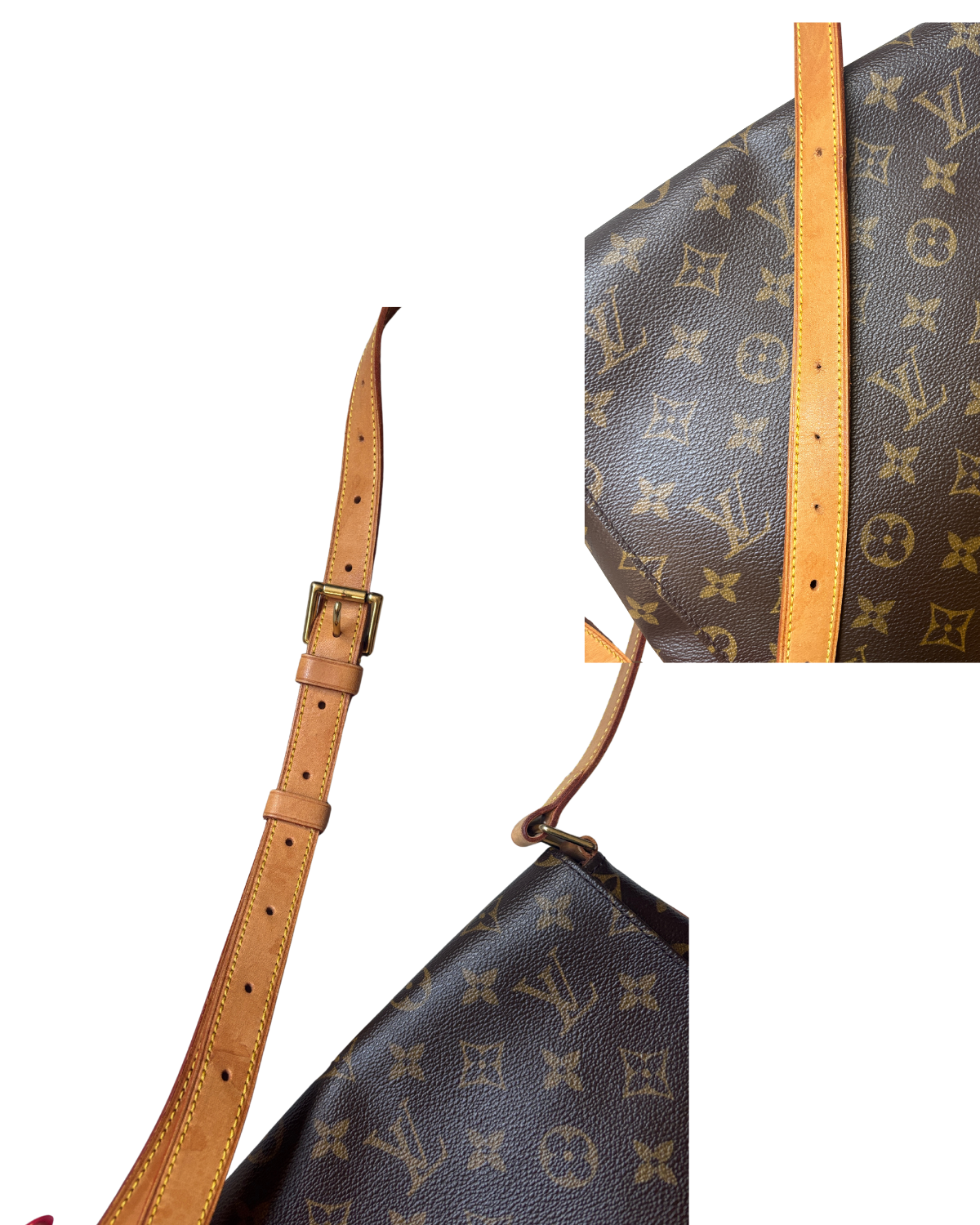 Louis Vuitton Monogram Musette Salsa GM Messenger Bag
