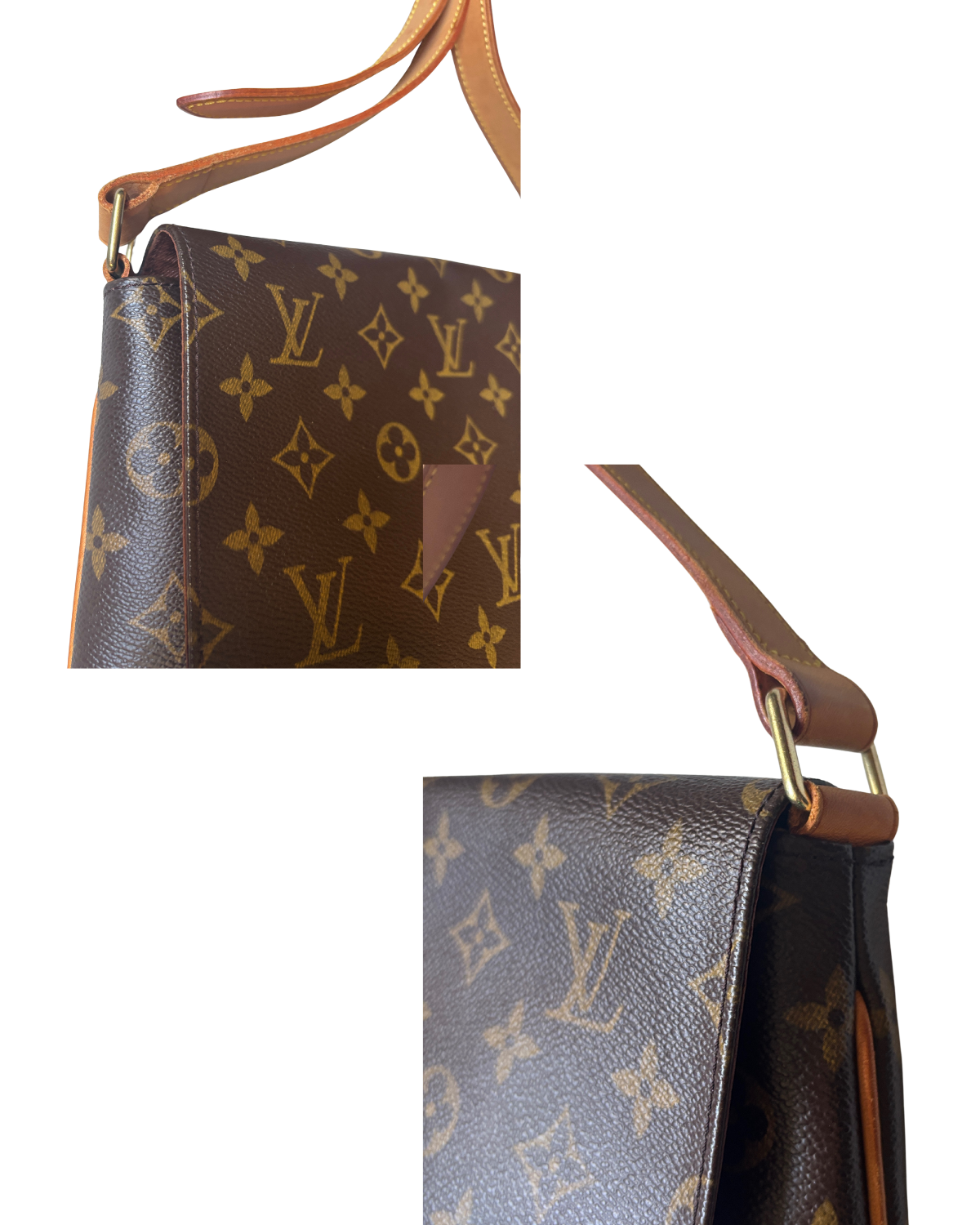 Louis Vuitton Monogram Musette Salsa GM Messenger Bag
