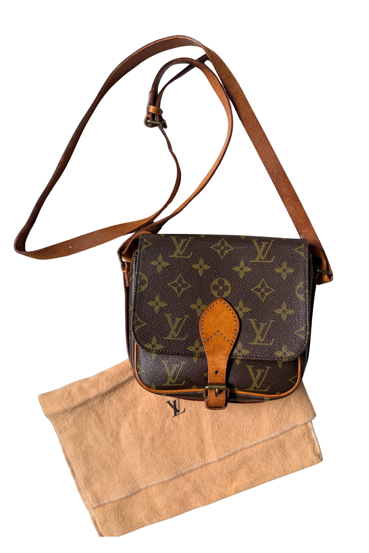 Louis Vuitton Monogram Cartouchière PM (1984)