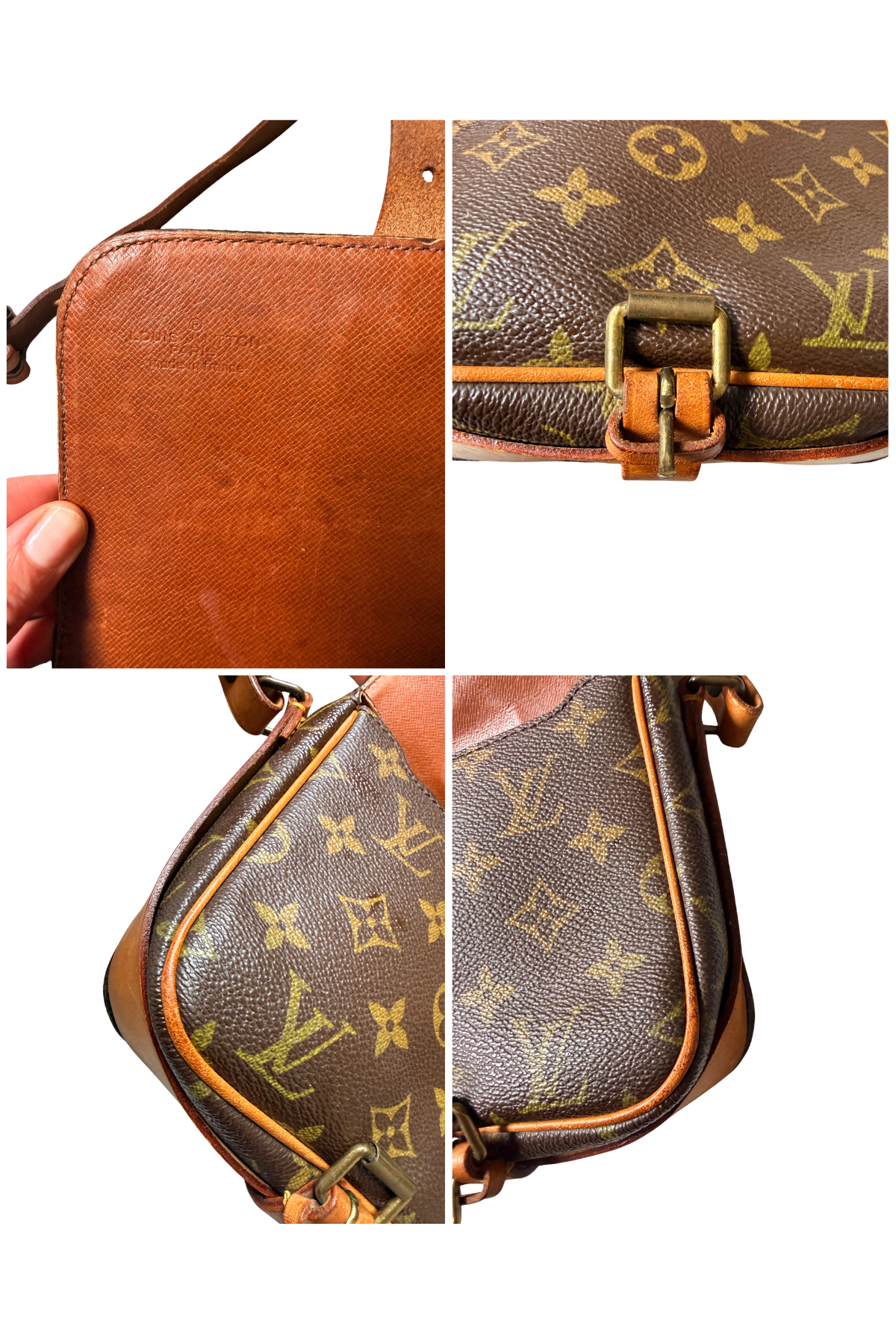 Louis Vuitton Monogram Cartouchière PM (1984)