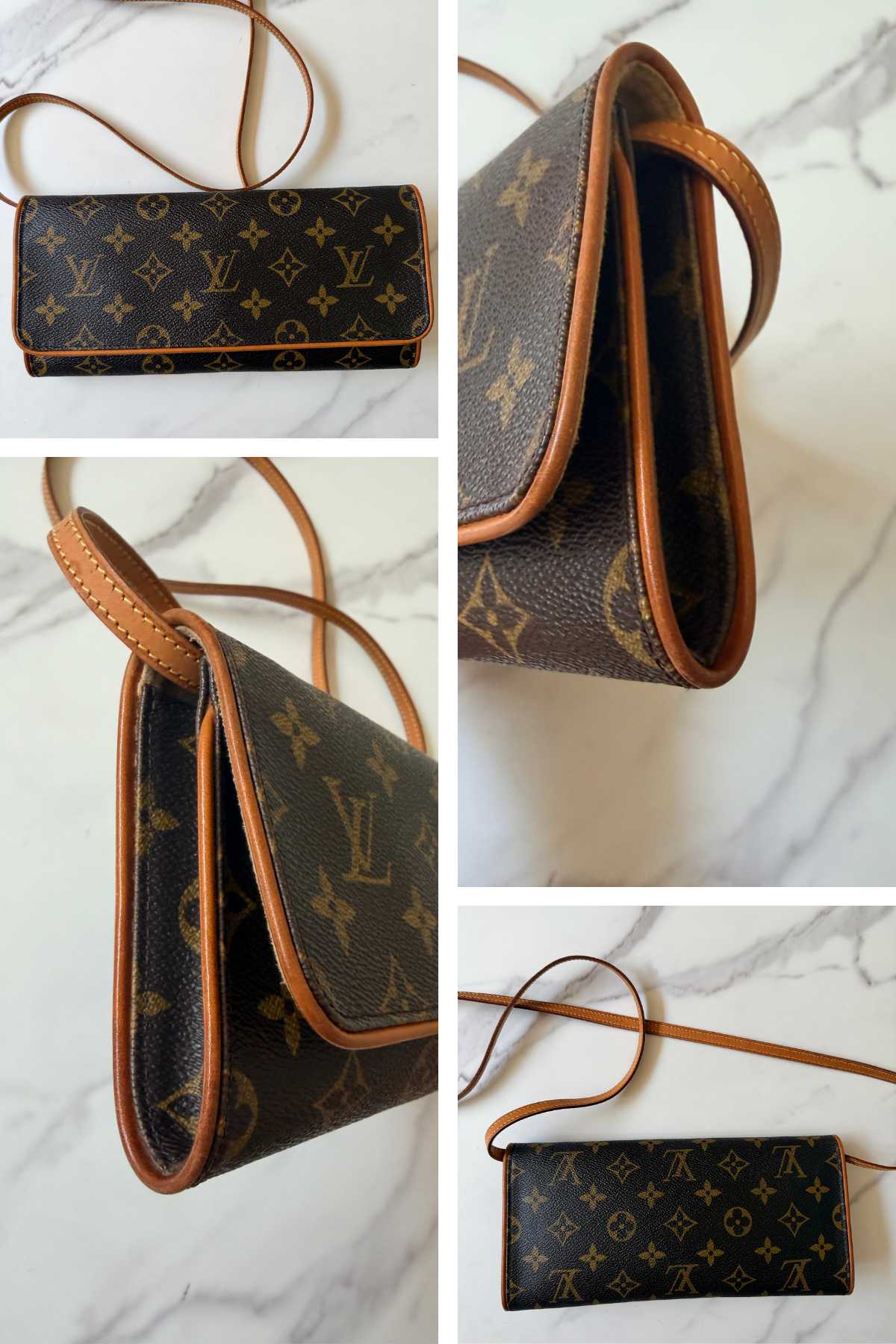 Louis Vuitton Monogram Pochette Twin GM (1999)