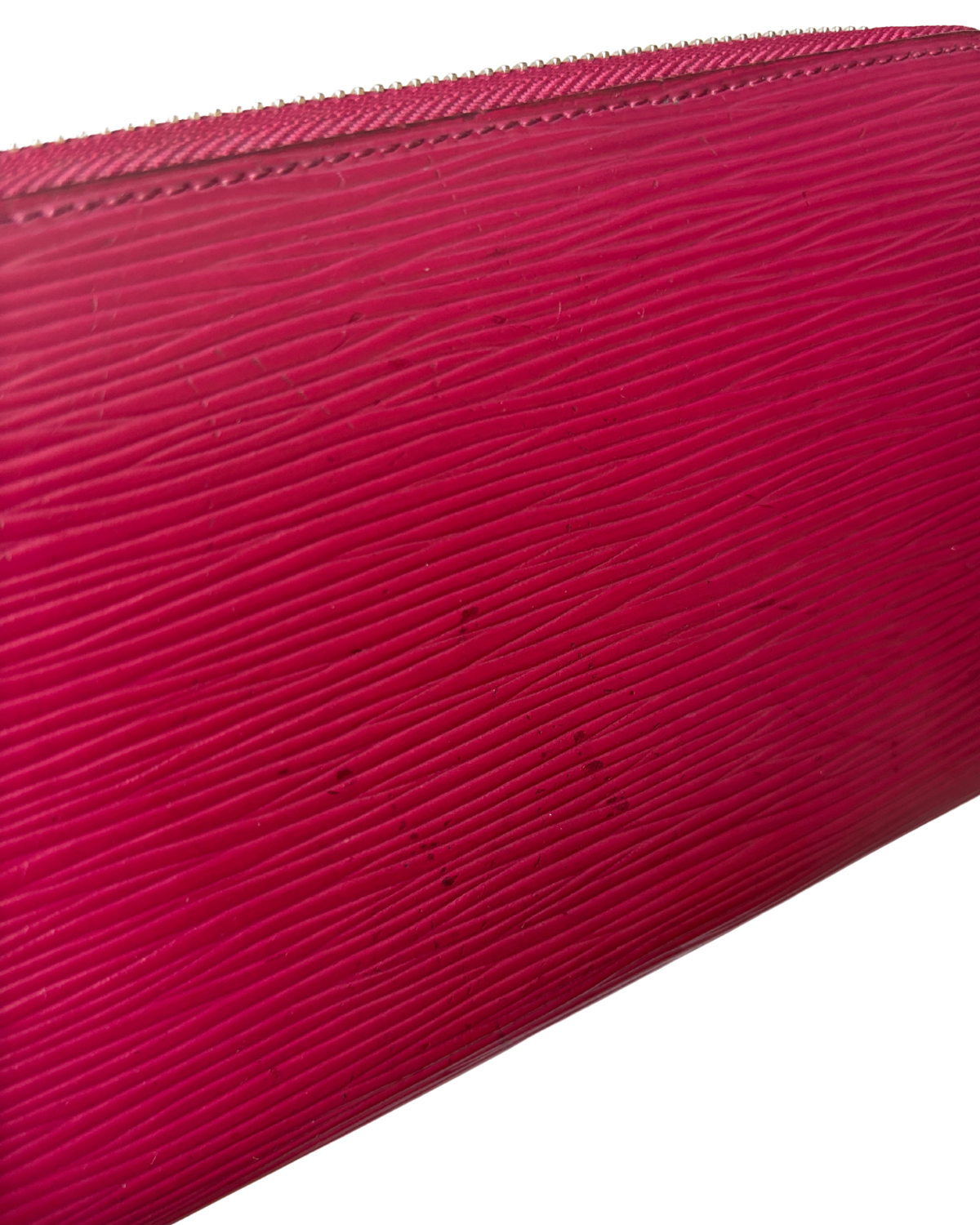 Louis Vuitton Zippy Wallet in Raspberry Epi Leather