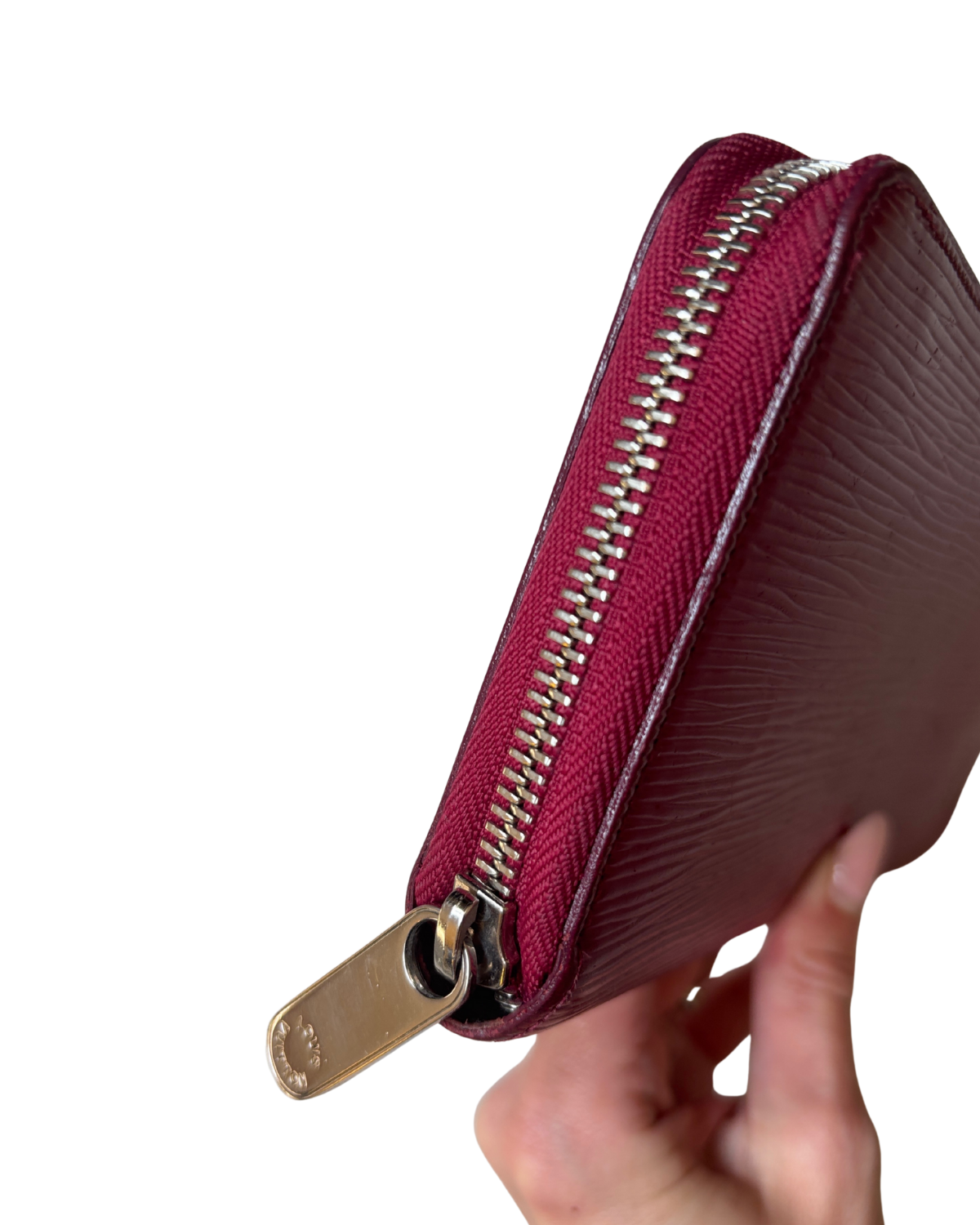 Louis Vuitton Zippy Wallet in Raspberry Epi Leather