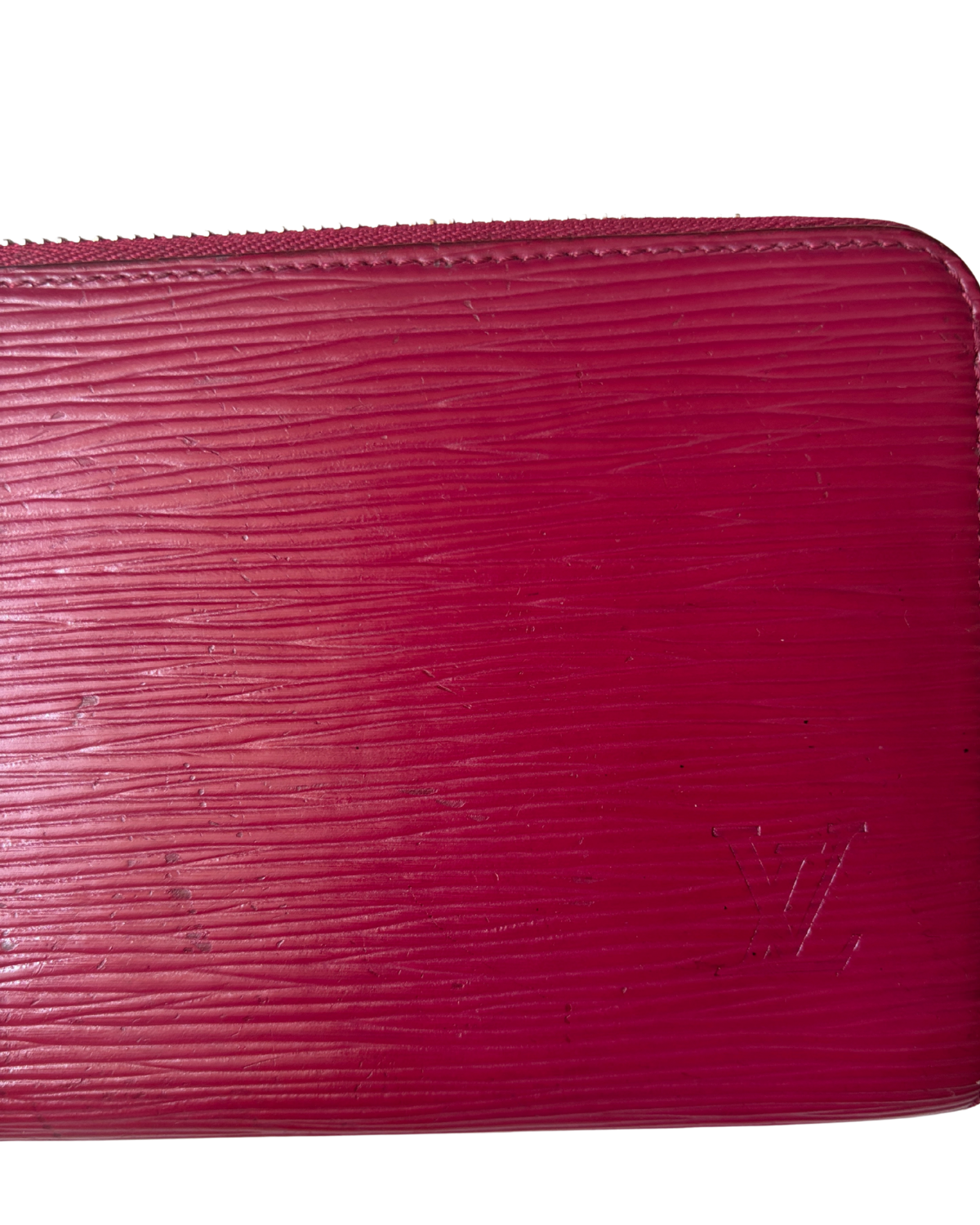 Louis Vuitton Zippy Wallet in Raspberry Epi Leather