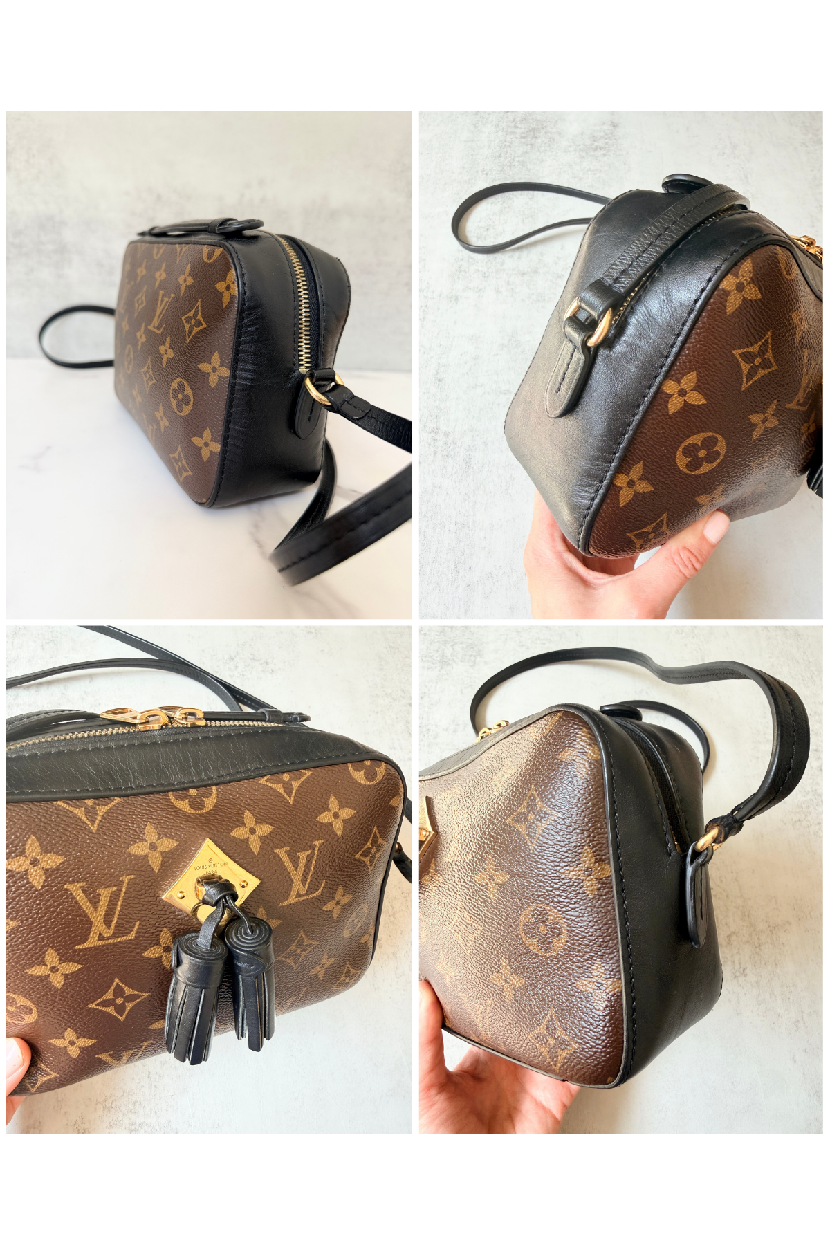 Louis Vuitton Monogram Saintonge Crossbody Bag (2018)