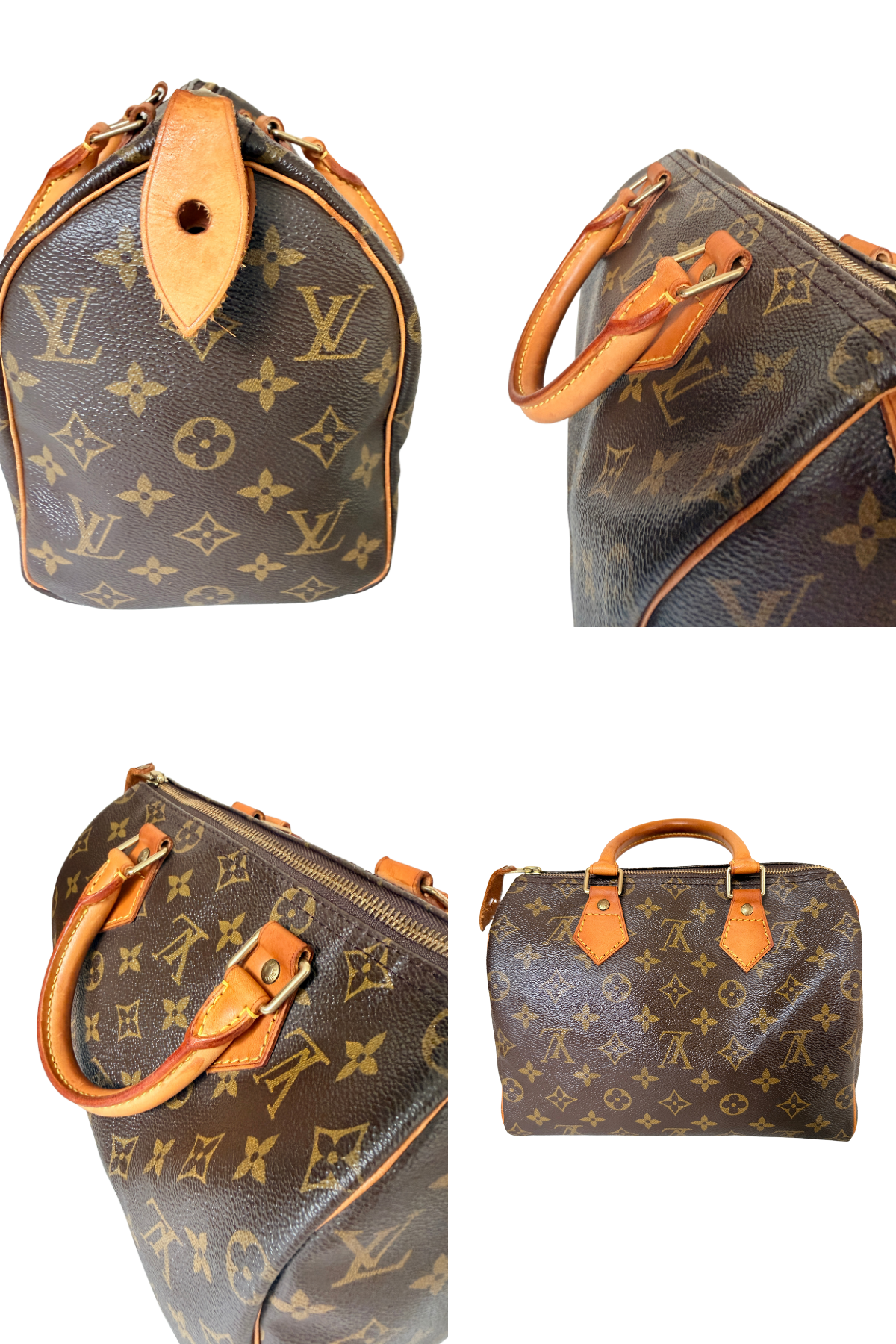 Louis Vuitton Monogram Vintage Speedy 25 Handbag