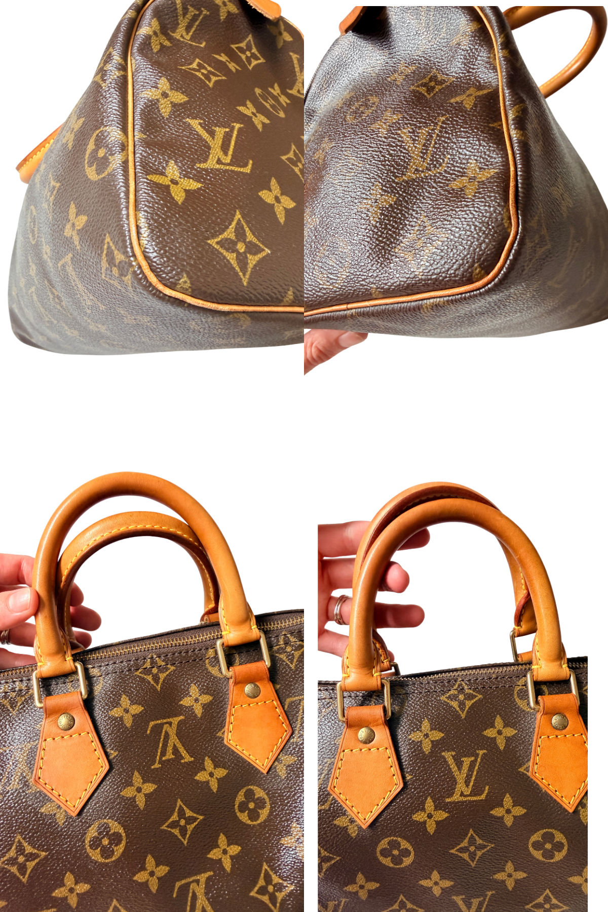 Louis Vuitton Monogram Vintage Speedy 25 Handbag