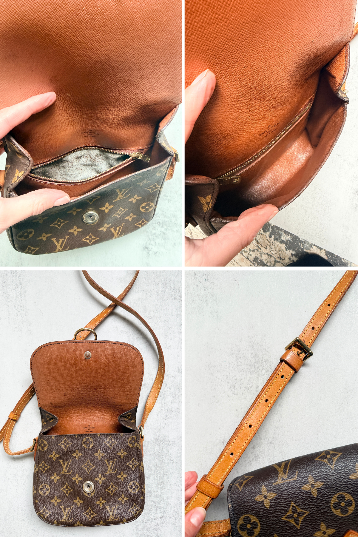 Louis Vuitton Vintage Monogram St. Cloud MM (1989)