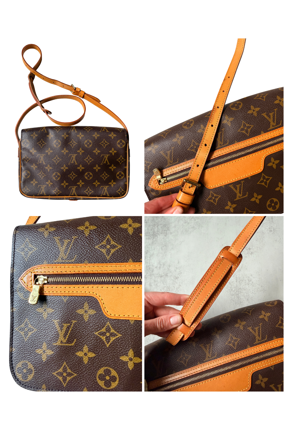 Louis Vuitton Monogram Saint Germain 28 Crossbody GM (1994)