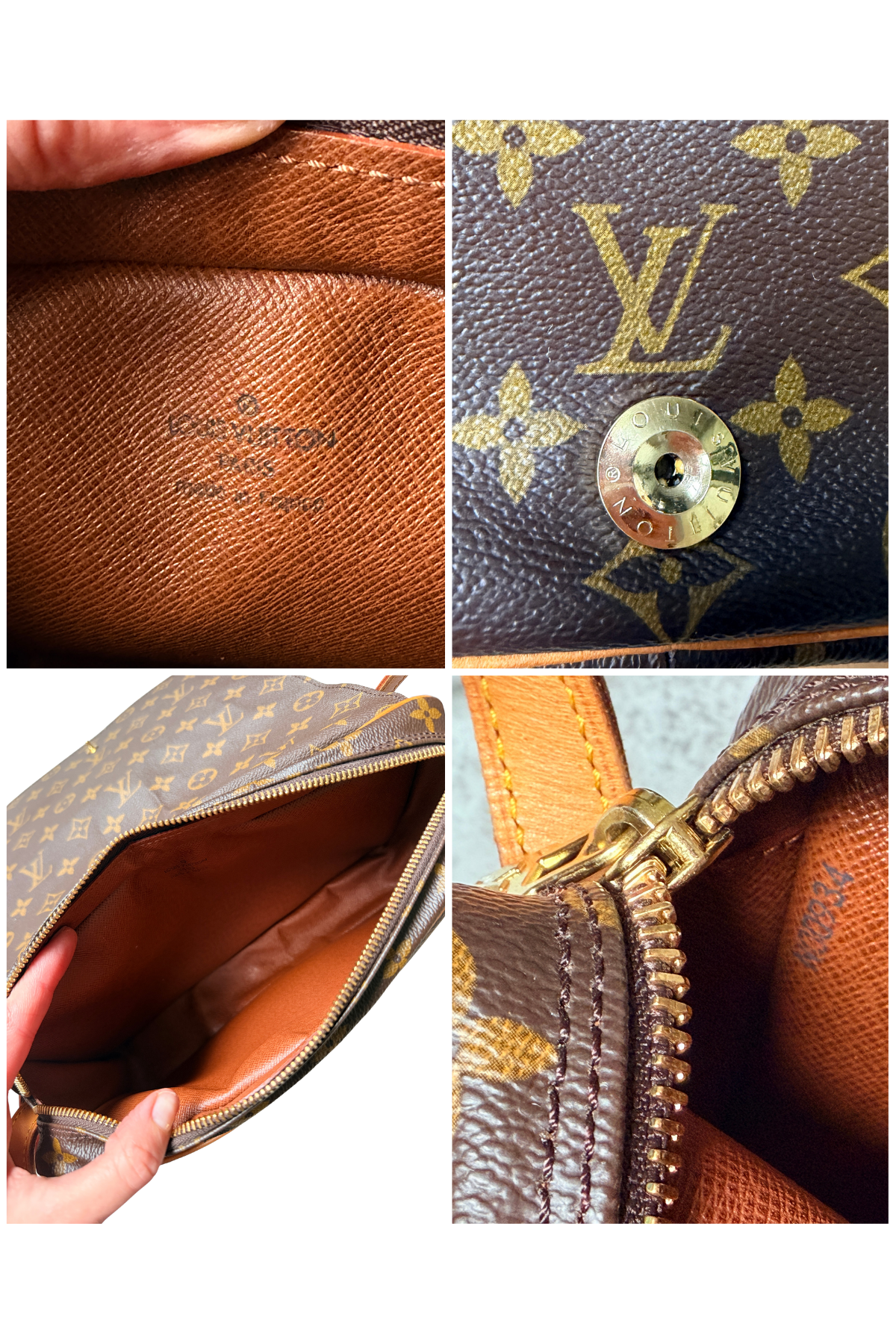 Louis Vuitton Monogram Saint Germain 28 Crossbody GM (1994)