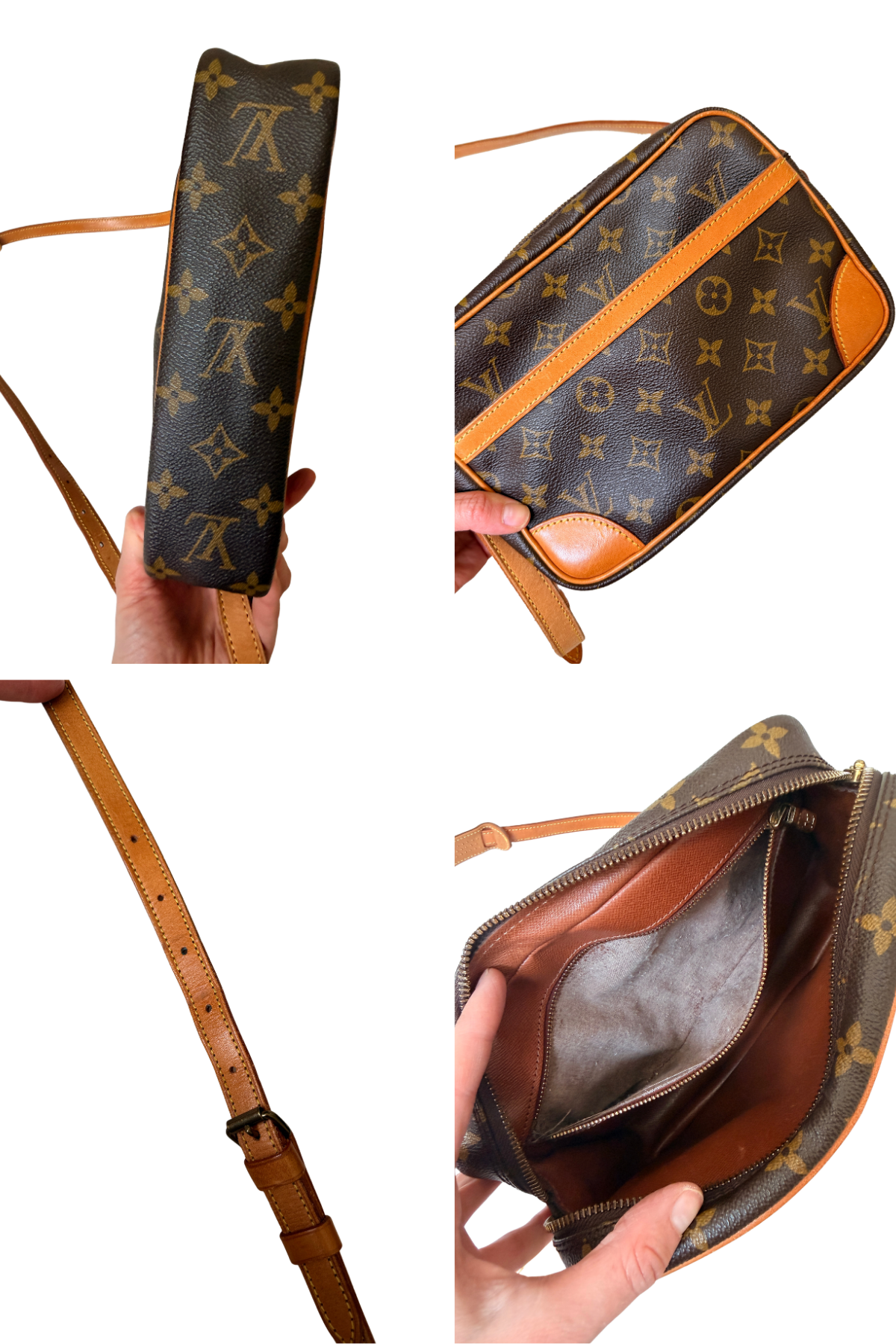 Louis Vuitton Trocadéro 23 Monogram Crossbody (1986)