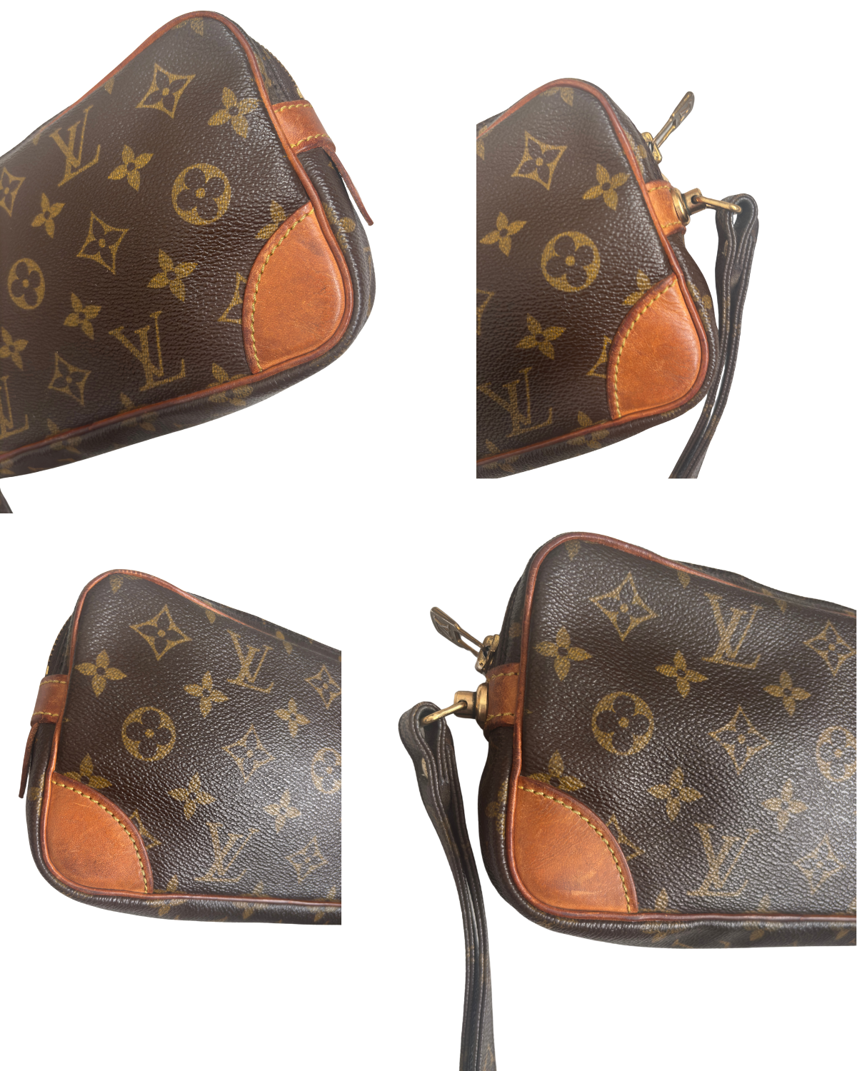Louis Vuitton Monogram Marly Pochette Wristlet (1988)