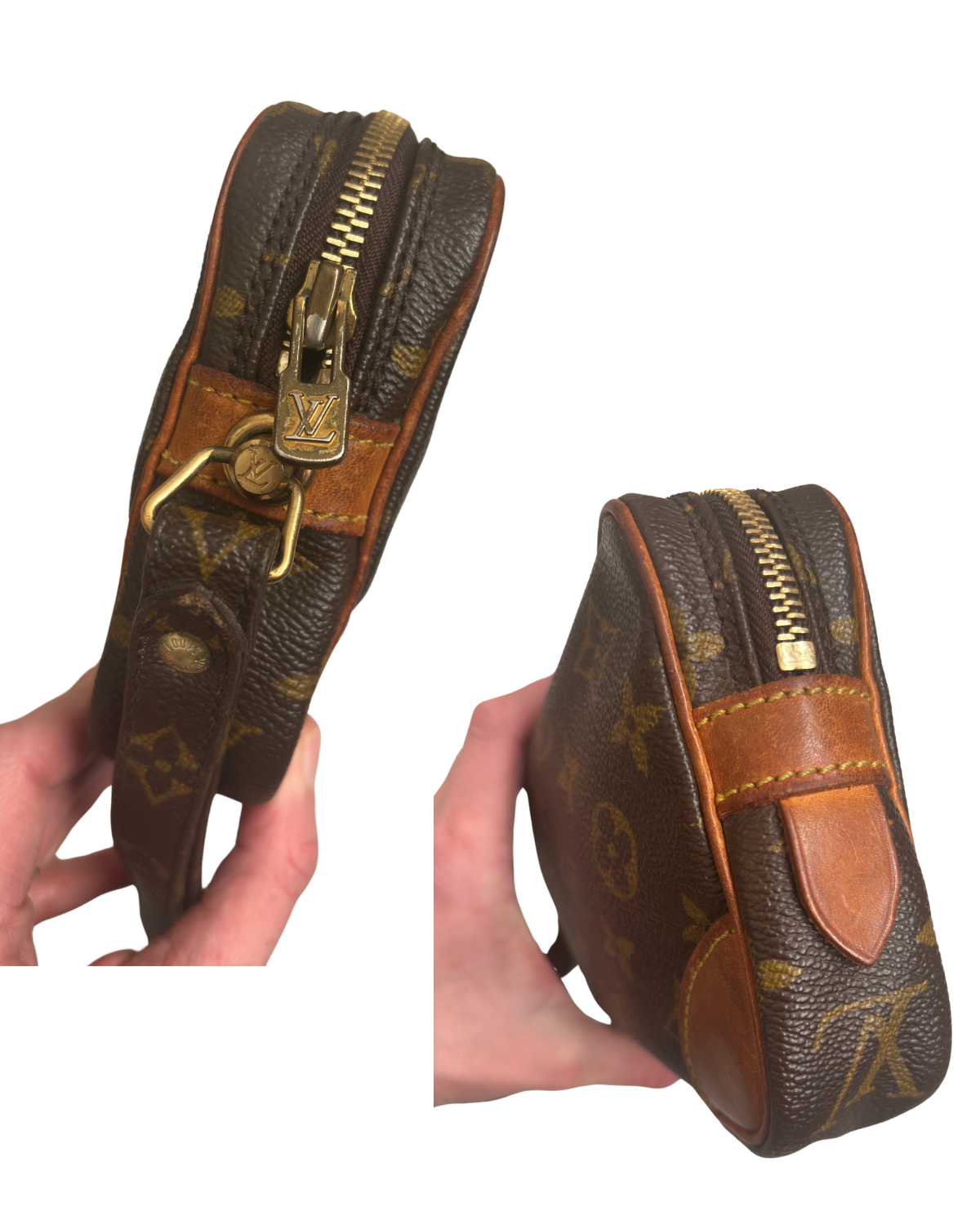 Louis Vuitton Monogram Marly Pochette Wristlet (1988)