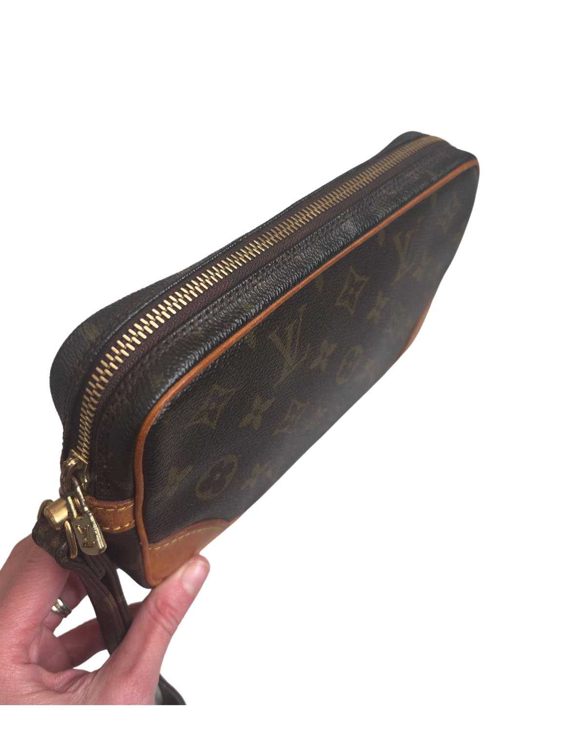 Louis Vuitton Monogram Marly Pochette Wristlet (1992)