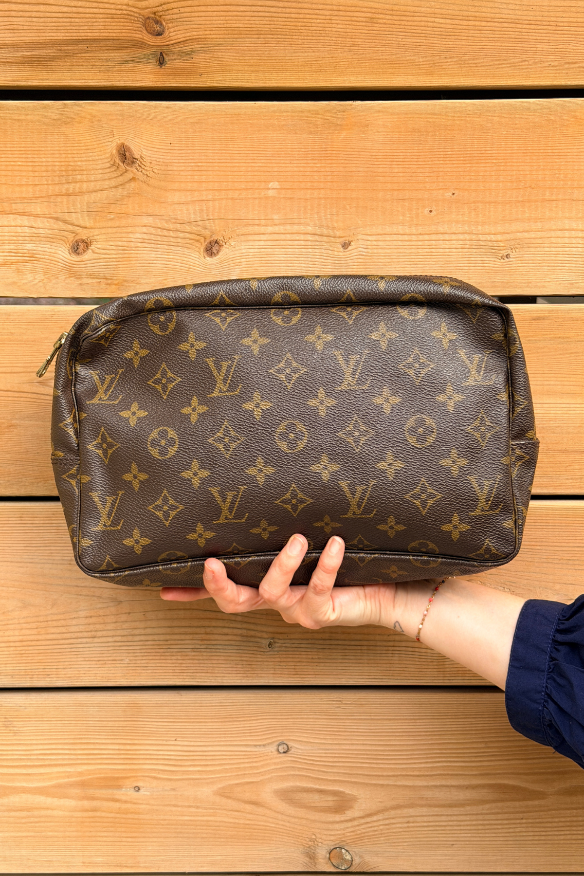 Louis Vuitton Monogram Trousse 28 Pouch (1984)