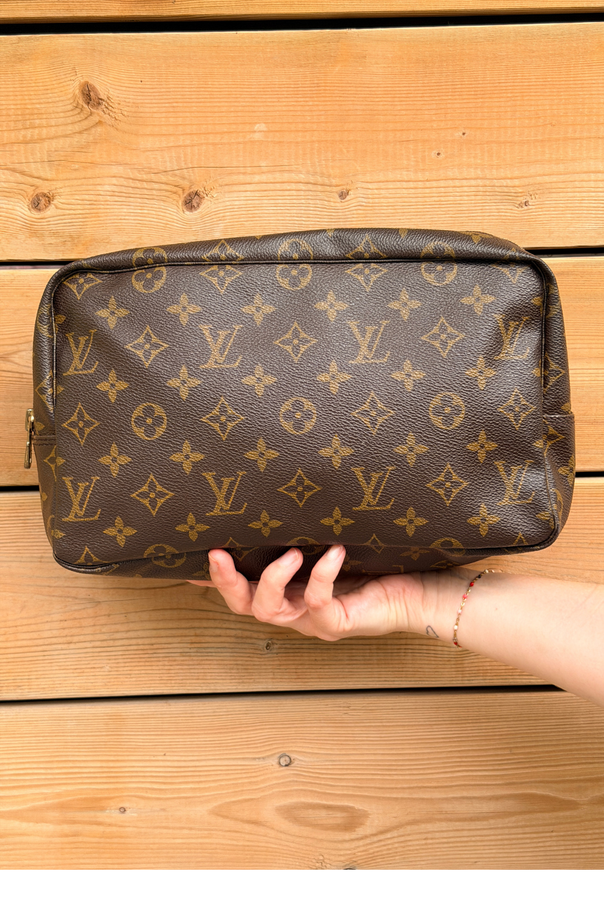 Louis Vuitton Monogram Trousse 28 Pouch (1990)