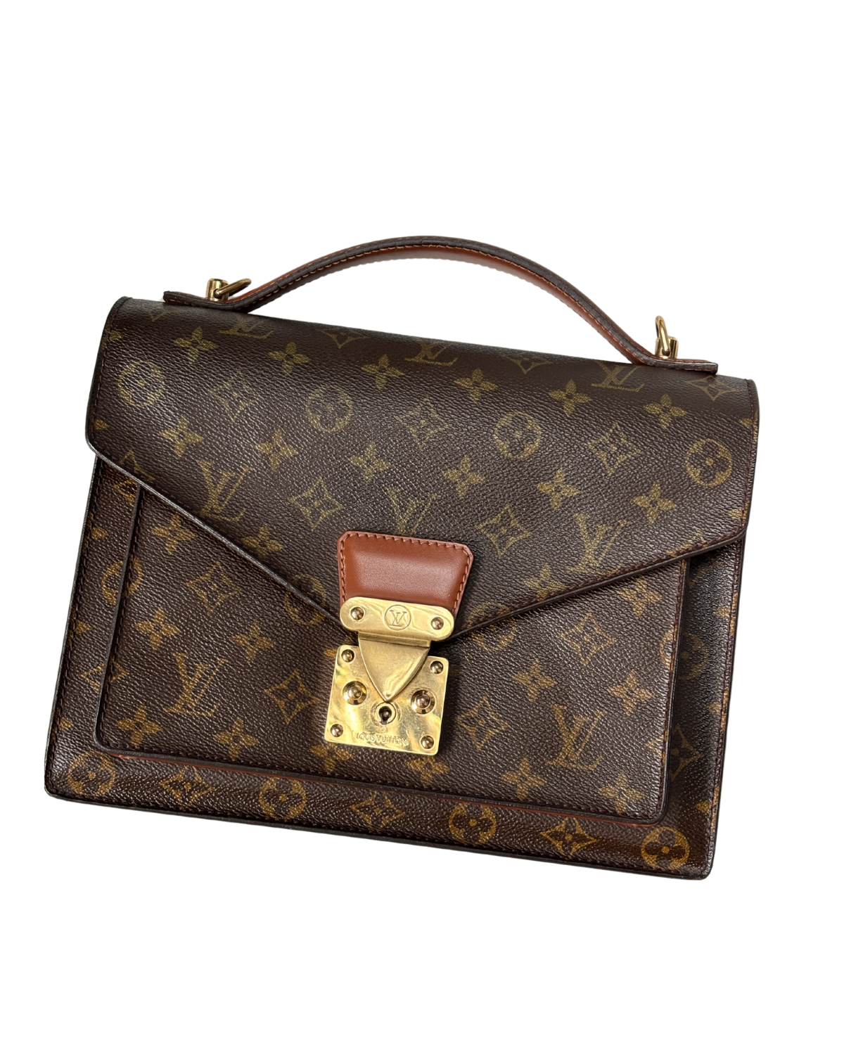Louis Vuitton Monogram Vintage Monceau Handbag