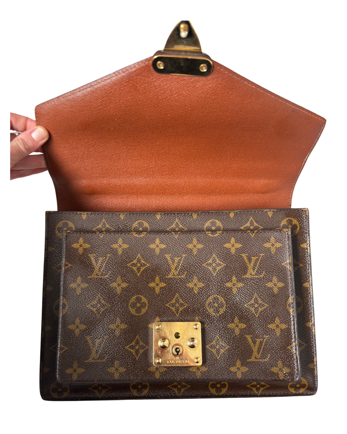 Louis Vuitton Monogram Vintage Monceau Handbag