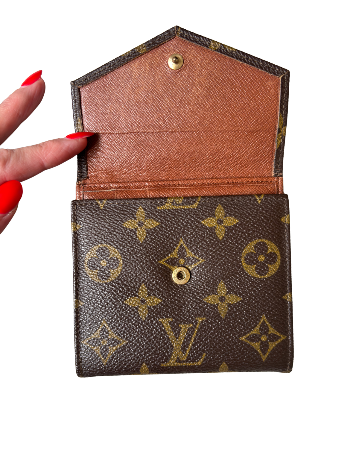 Louis Vuitton Monogram Canvas Elise Compact Wallet (2000)