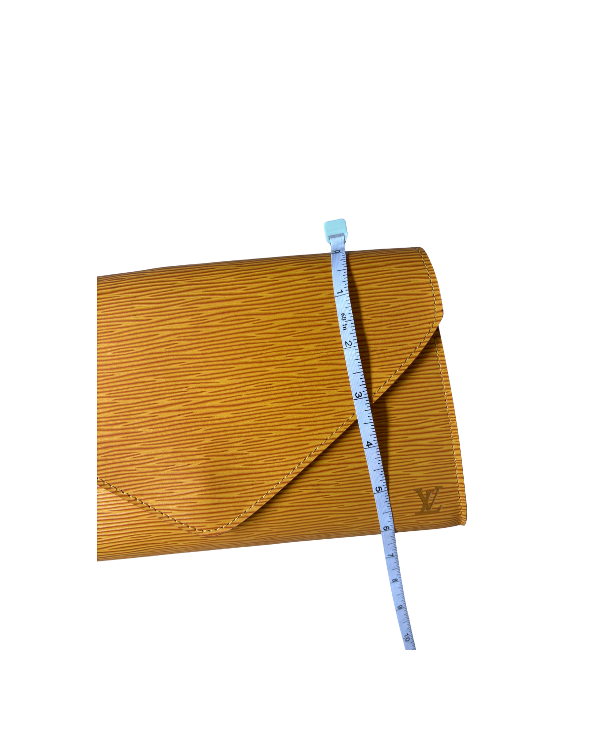 Louis Vuitton Art Déco Yellow Epi GM Clutch