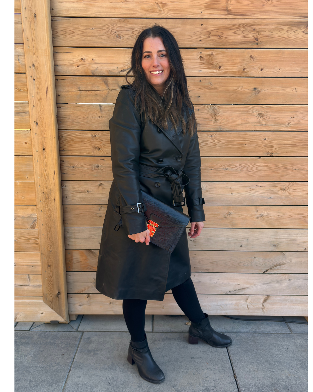 Louis Vuitton Black Epi Sellier Dragonne Clutch