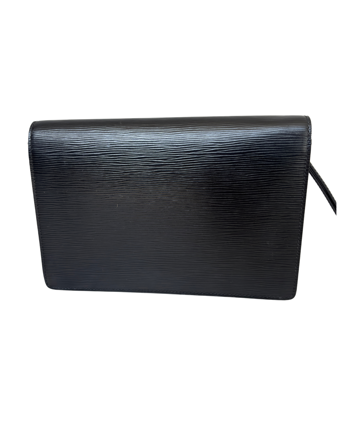 Louis Vuitton Black Epi Sellier Dragonne Clutch