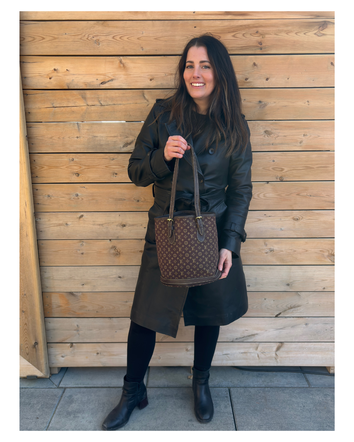 Louis Vuitton Monogram Mini Lin Bucket PM