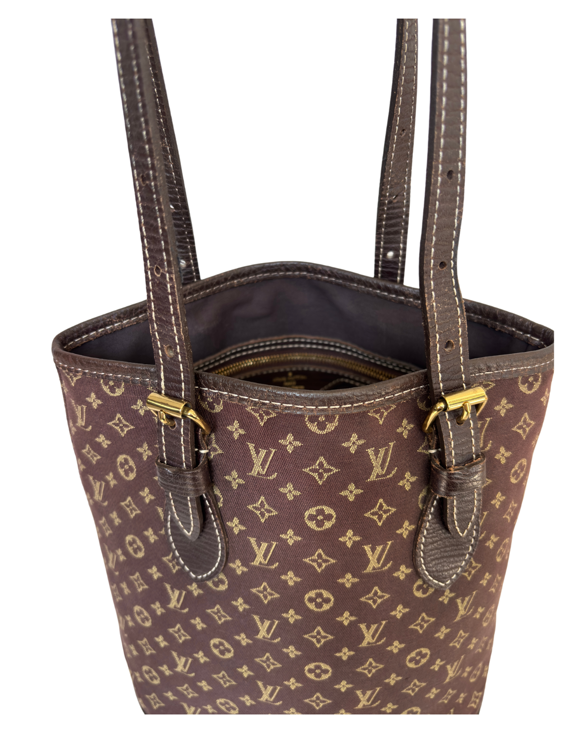 Louis Vuitton Monogram Mini Lin Bucket PM
