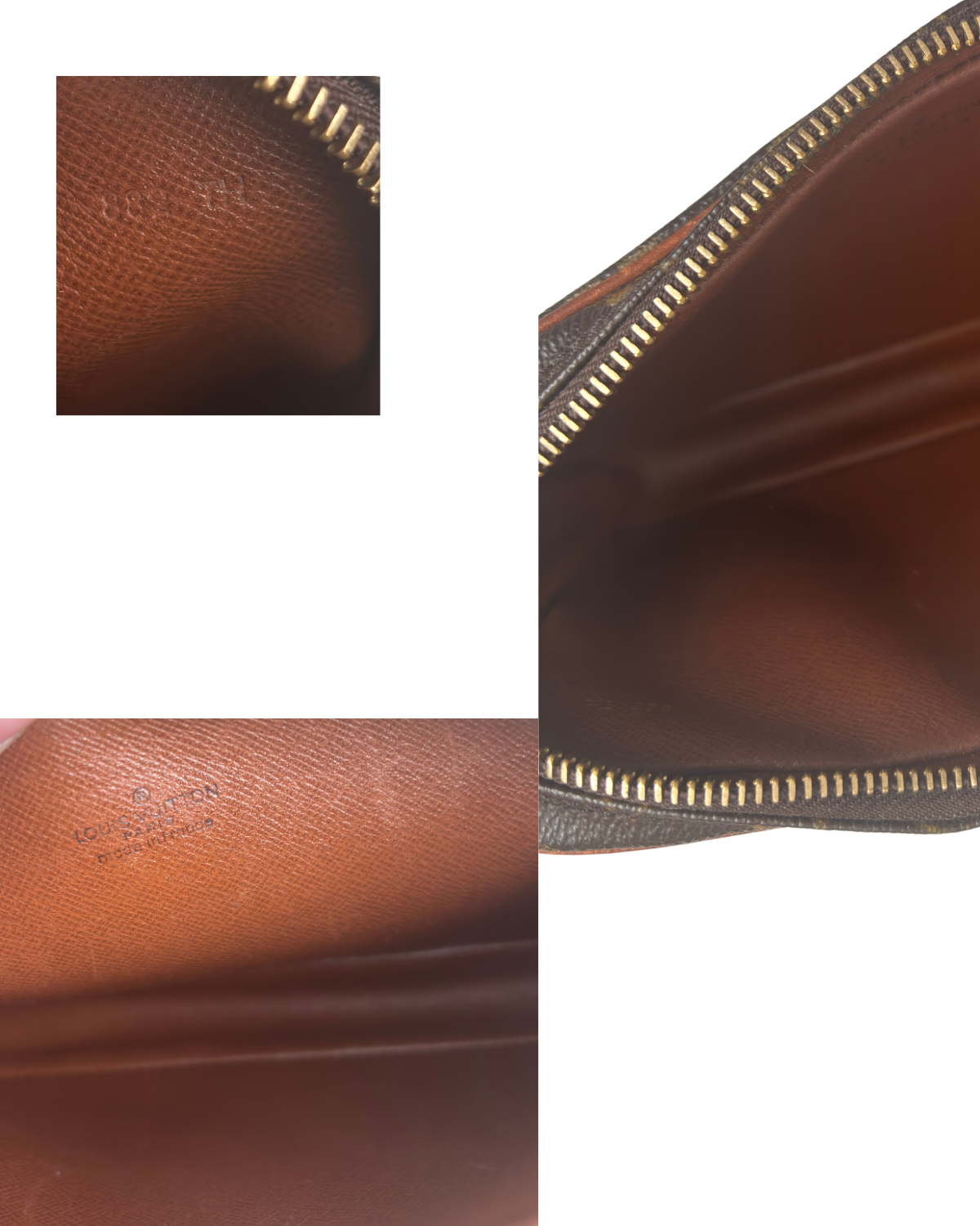 Louis Vuitton Monogram Marly Pochette Wristlet (1988)