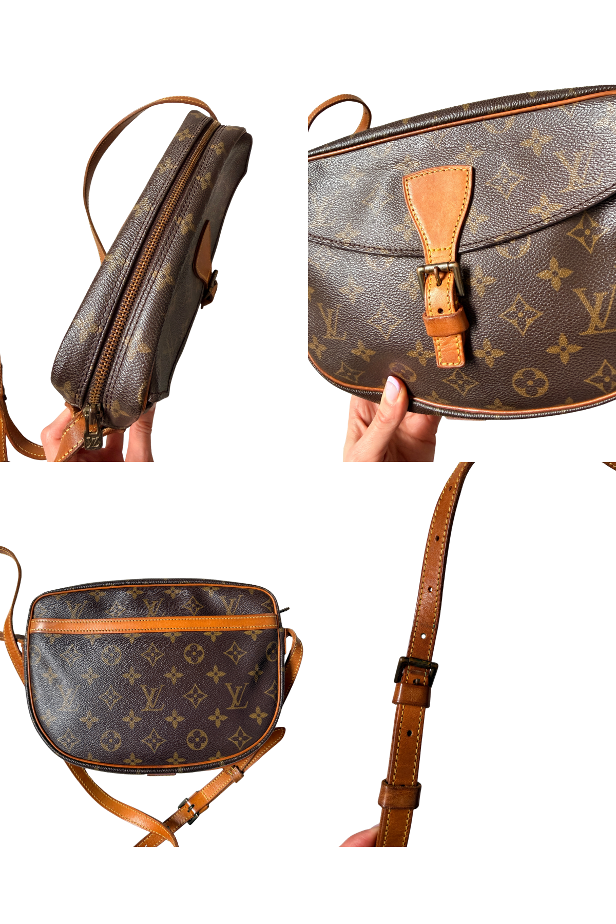 Louis Vuitton Monogram Jeune Fille MM Crossbody (1989)
