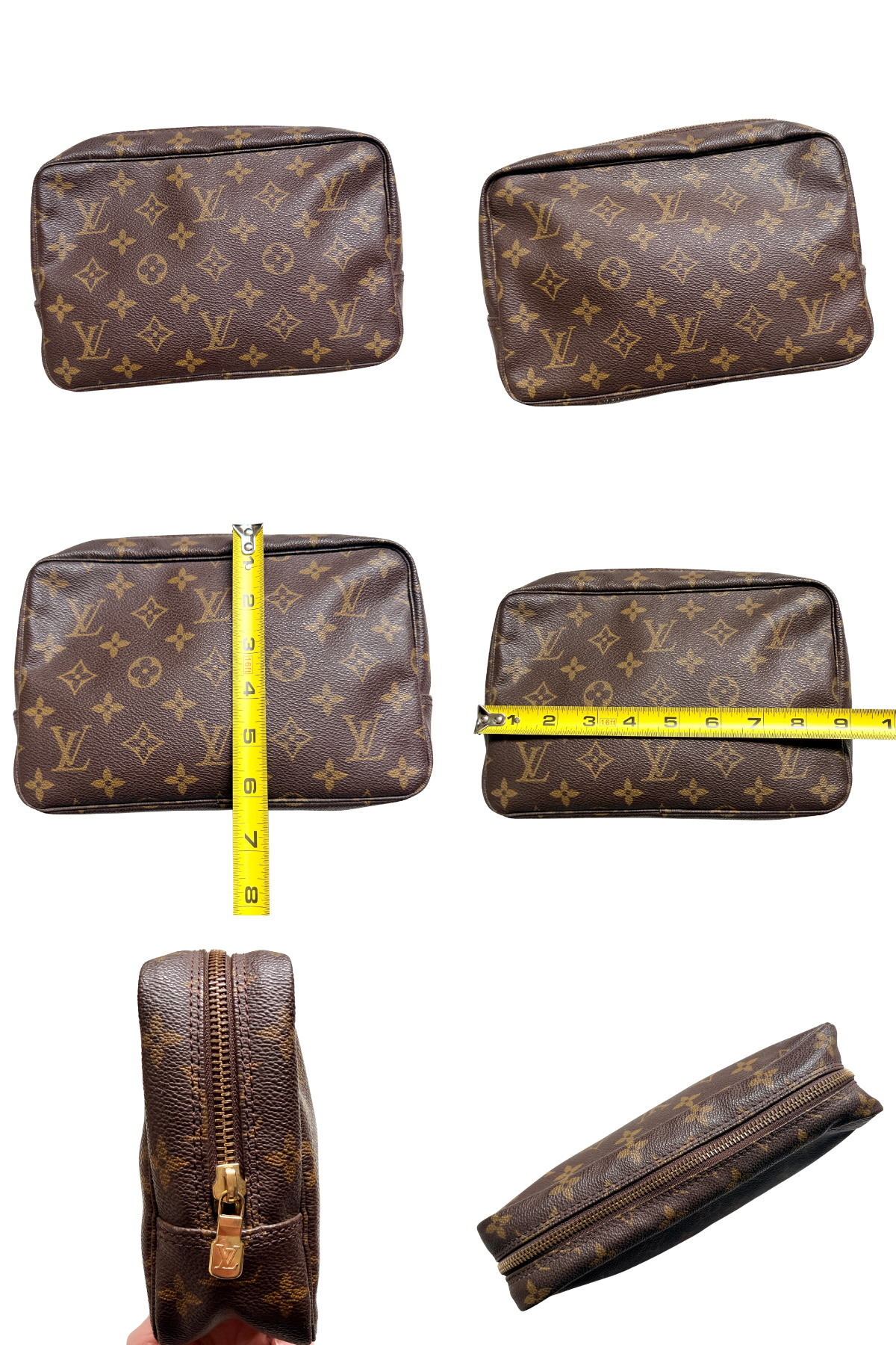 Louis Vuitton Monogram Trousse Toilette 23 (1990)