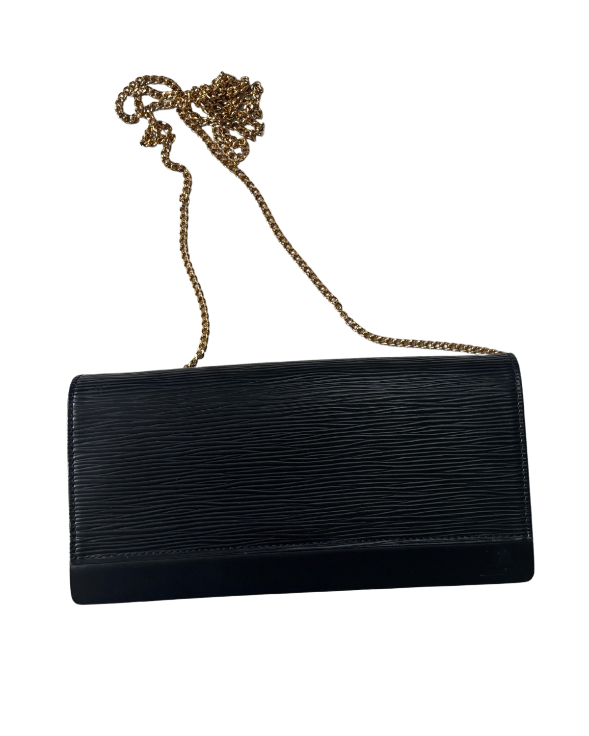 Louis Vuitton Honfleur Clutch in Black Epi Leather