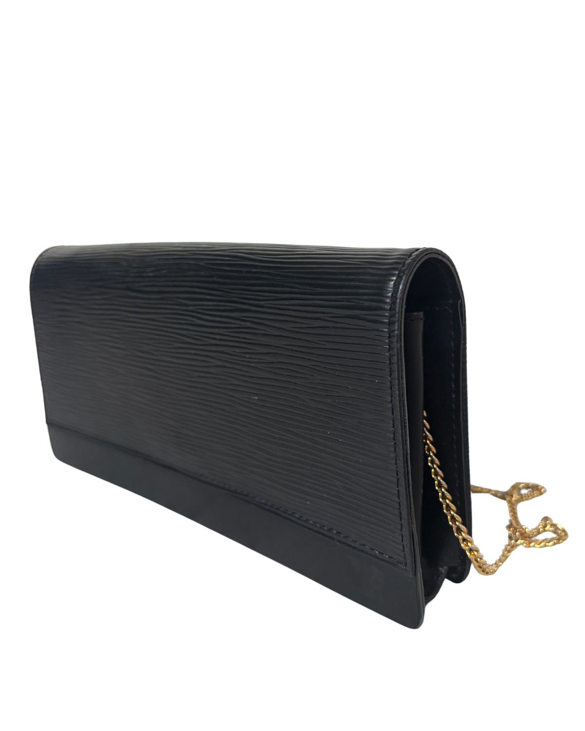 Louis Vuitton Honfleur Clutch in Black Epi Leather