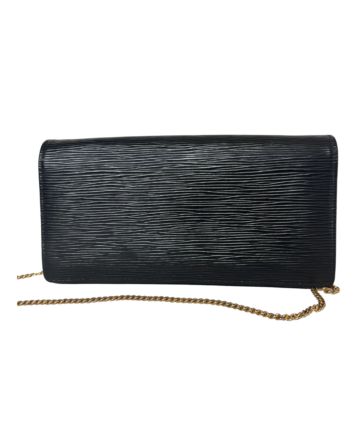 Louis Vuitton Honfleur Clutch in Black Epi Leather