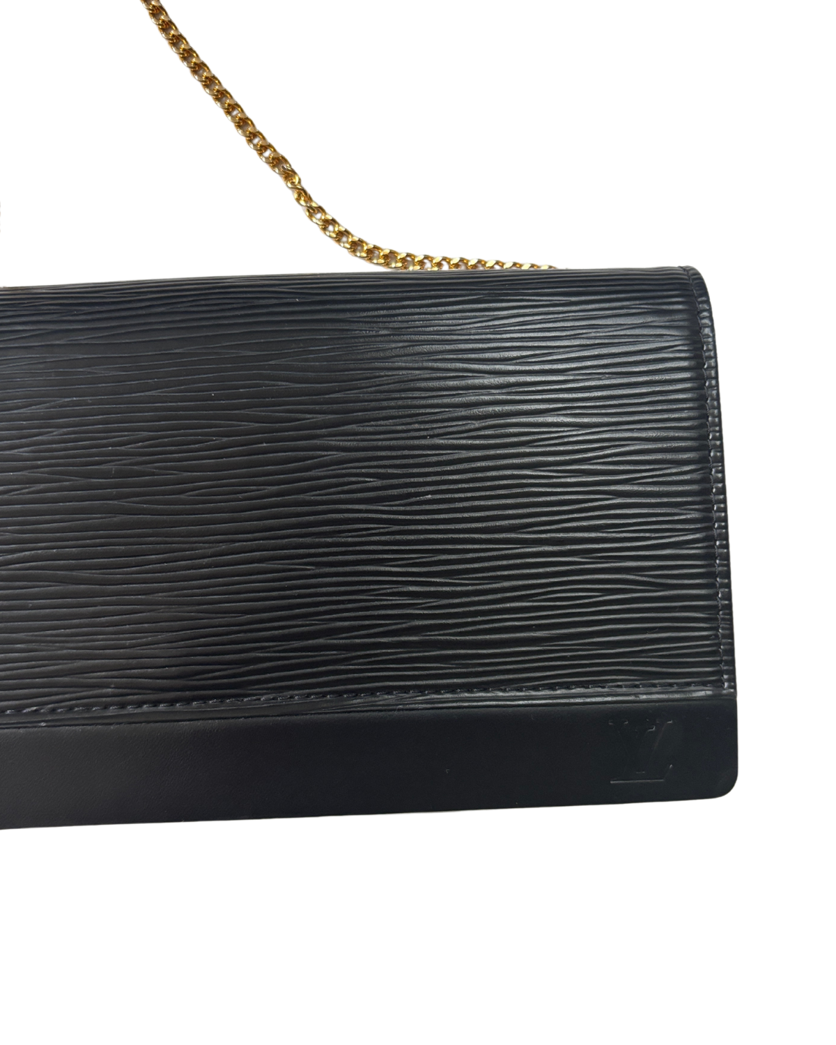 Louis Vuitton Honfleur Clutch in Black Epi Leather