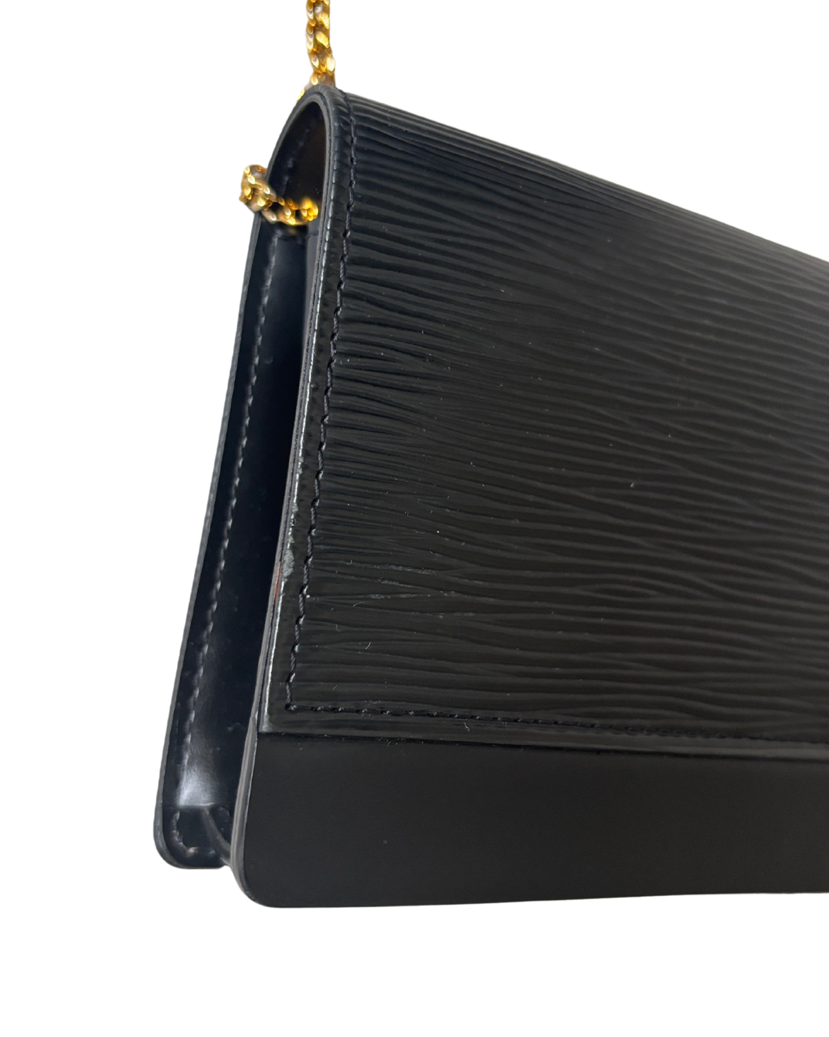 Louis Vuitton Honfleur Clutch in Black Epi Leather