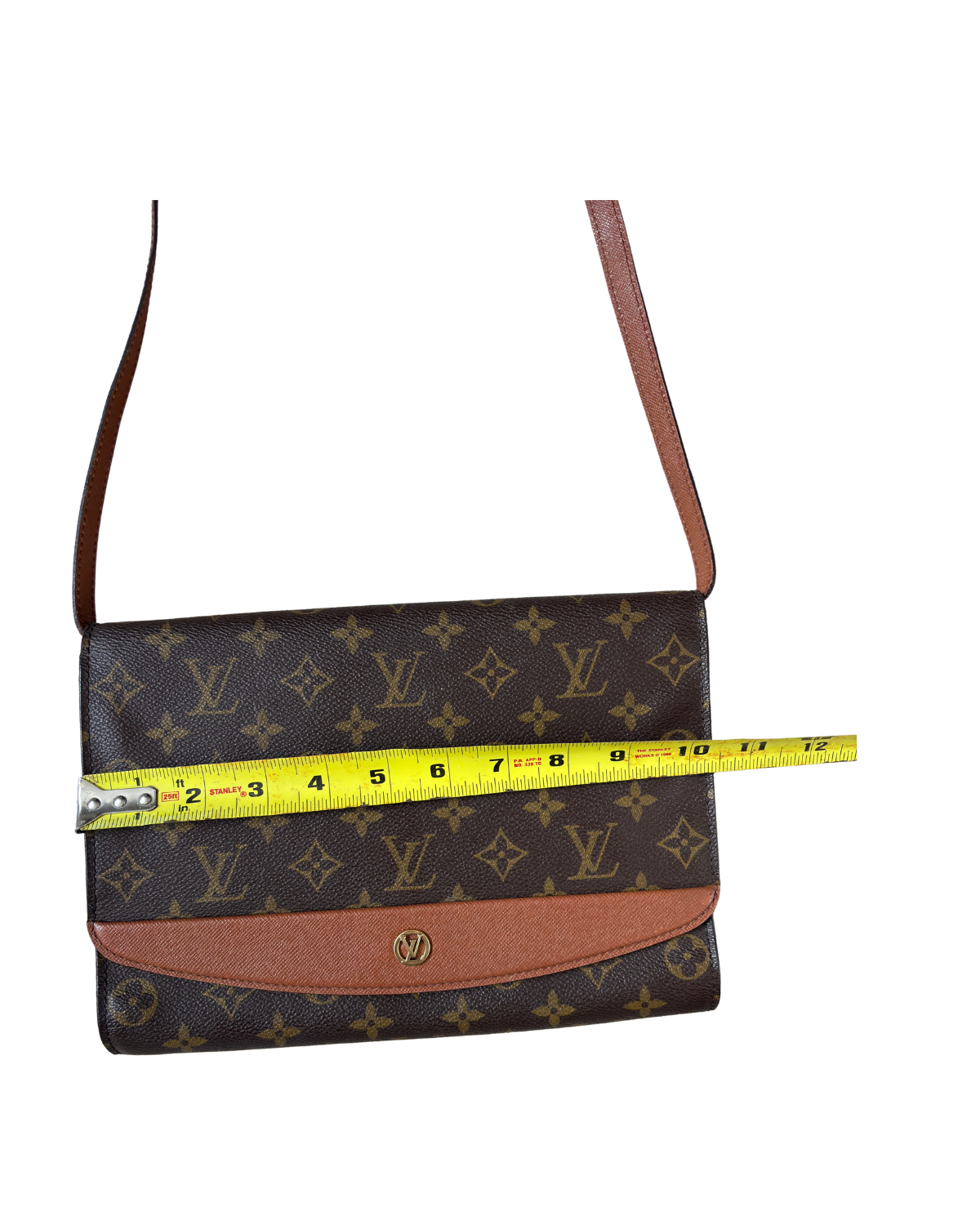 Louis Vuitton Monogram Vintage Bordeaux Clutch / Shoulder Bag